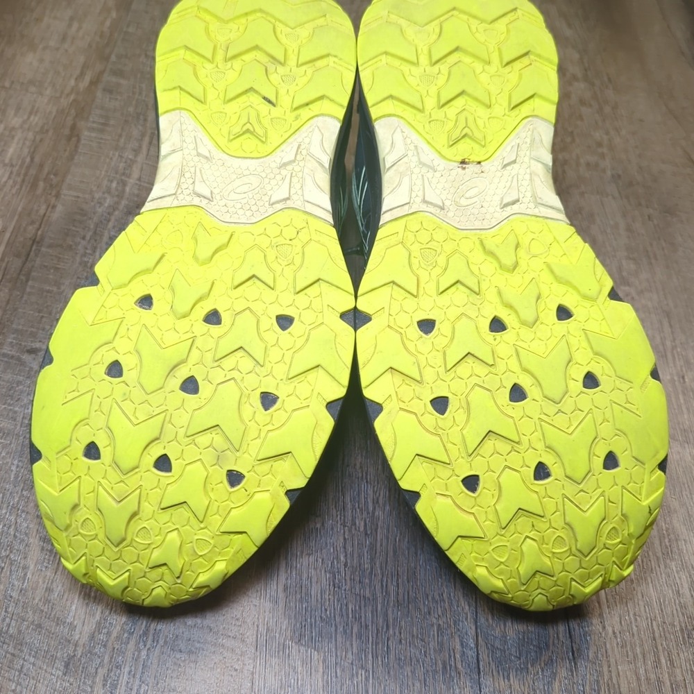 ASICS Gel Venture 9 Black Lime Zest Men's Size 10 Athletic Running Sneaker - Picture 13 of 14